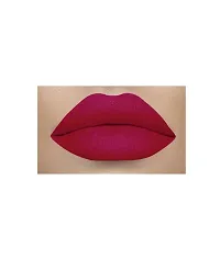 Colors Queen Beauty Lips Non Transfer Velvet Texture Lipstick (Juice Orange)-thumb1