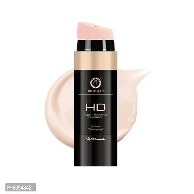 Colors Queen HD Super Blendable Oil Free Water Proof Foundation (Ivory)