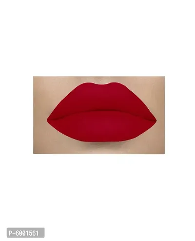 Colors Queen Beauty Lips Non Transfer Velvet Texture Lipstick (Indian Red)-thumb2