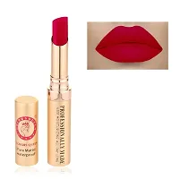 Colors Queen Beauty Lips Velvet Texture Matte Lipstick (Sexy Red)-thumb1