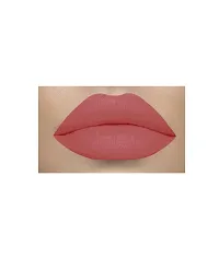 Colors Queen Beauty Lips Non Transfer Velvet Texture Lipstick (Kat Peach)-thumb2