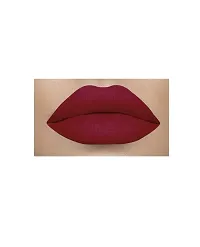 Colors Queen Beauty Lips Non transfer Velvet Texture Lipstick (Royal Maroon)-thumb2