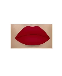 Colors Queen Beauty Lips Non Transfer Velvet Texture Lipstick Bright Red Makeup Lips-thumb2