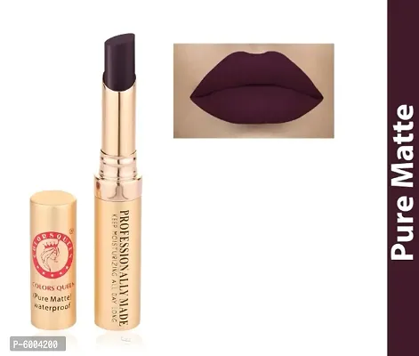 Colors Queen Beauty lips Non Transfer Velvet Texture Lipstick