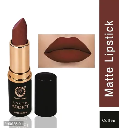 Colors Queen Color Addict Matte Lipstick (Coffee)