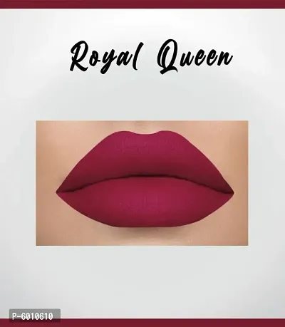 Colors Queen COLOR ADDICT Matte Lipstick (Royal Queen)-thumb3