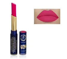 Colors Queen Star New Water Proof Non Transfer Lipstick (Pink)-thumb1