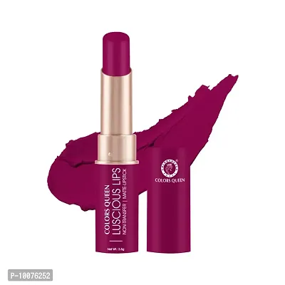 Modern Matte Lipstick for Women (Maple Magenta)