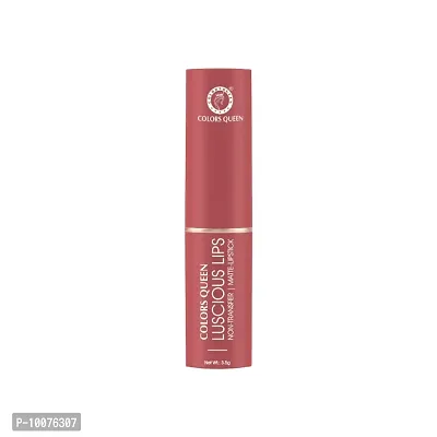 Modern Matte Lipstick for Women (Naughty Nude)-thumb2