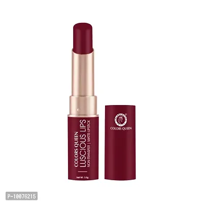 Modern Matte Lipstick for Women (Wild Maroon)-thumb3