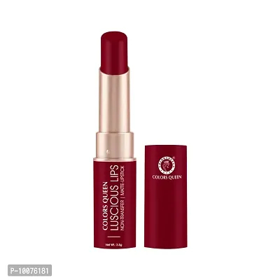 Modern Matte Lipstick for Women (Royal Rust Maroon)-thumb3