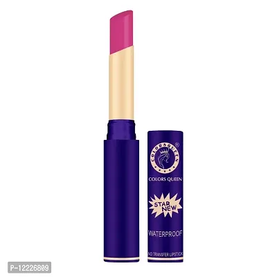 Colors Queen Queen Lips Matte Lipstick | Long Lasting Lipstick| Waterproof Lipstick| Non Transfer Lipstick | Smudge Free | Magenta - 2.4g-thumb4