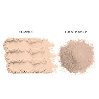 Colors Queen Highlighting Complexion Loose Powder + Compact(Honey Beige)-thumb2