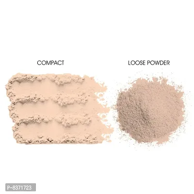 Colors Queen Highlighting Complexion Loose Powder + Compact(Honey Beige)-thumb3