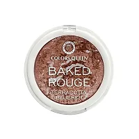 Colors Queen Terracotta Shimmer Blusher Contour (Copper Golden, 6g)-thumb3