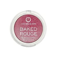 Colors Queen Terracotta Shimmer Blusher Contour (Shiny Pink, 6g)-thumb2