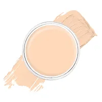 Colors Queen Cover  Conceal Cream Foundation || Light Weight + Full Coverage  || Water proof  Crease Proof || With Beauty Blender (Ivory) {Pack of 2}-thumb3