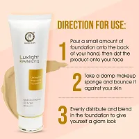 Colors Queen Lux Light Revitalizing Ultimate Protection ||Oil Free Foundation||_||Cool Ivory||-thumb4