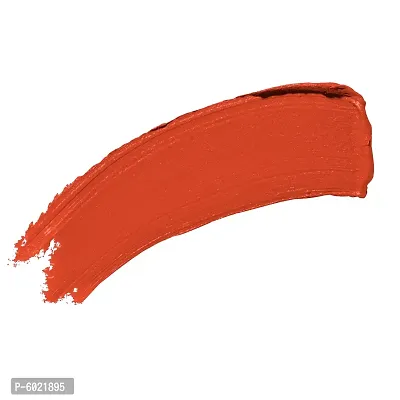 Colors Queen French Matte Water Proof Matte Lipstick (Orange)-thumb2