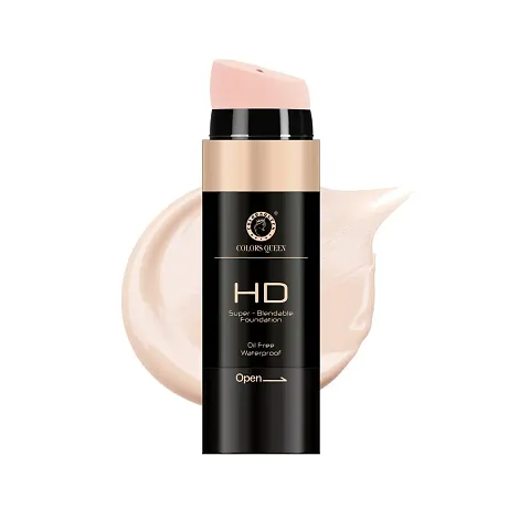 Colors Queen HD Super Blendable Oil Free Water Proof Foundation (IVORY)