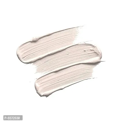 Colors Queen Oil Free Real Base Foundation (Natural Beige) With Color Correcting 12 Hr. Smoothing Water Proof Eye Primer (Pack Of 2)-thumb4