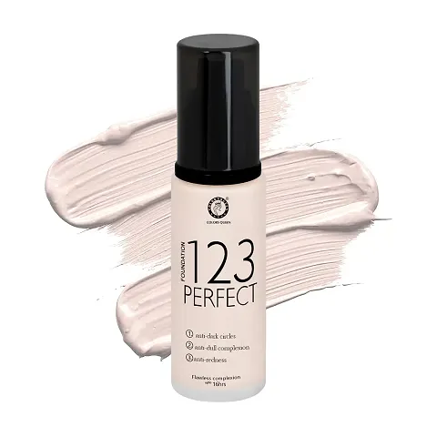 Colors Queen 123 Perfect Foundation With Color Correcing Eye Primer