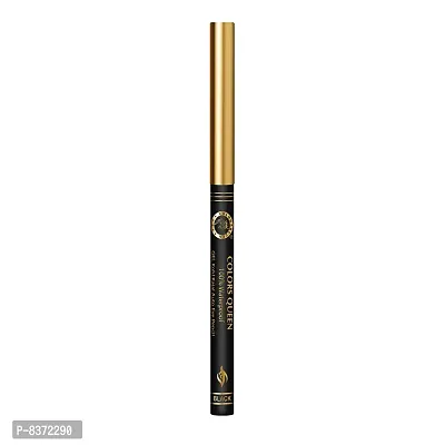 Colors Queen Auto Eye Kajal In Wooden Box Smudge-Proof And Waterproof Jet Black-thumb4