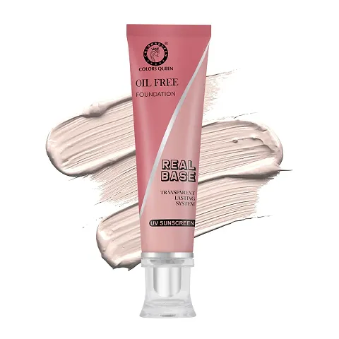 Colors Queen Real Base Oil Free Foundation With Time Locker Spray