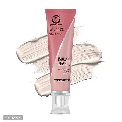 Colors Queen Real Base Oil Free Water Proof Foundation (Beige)-thumb0