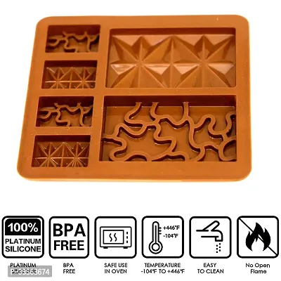 Silicone Chocolate Making Mold Pack of 1-thumb5