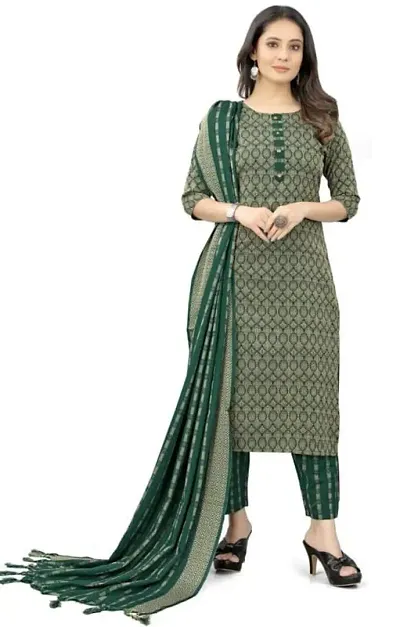 Fancy Kurta Pant and Dupatta Set