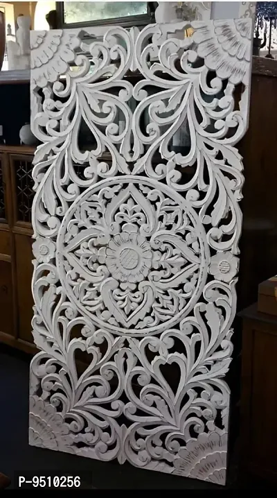 Wood Carving Wall Panel For Living Room-thumb0