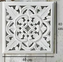 Wood Carving Square Wall Panel For Living Room-thumb2