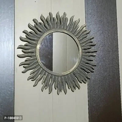 Wood Carving Wall Mirror For Living Room