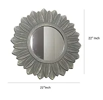 Wood Carving Wall Mirror For Living Room-thumb2