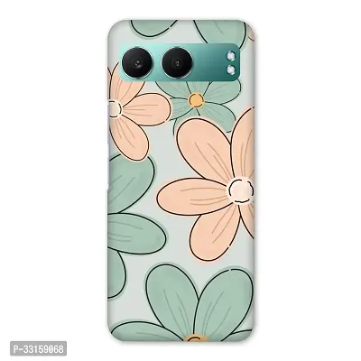 ONEPLUS NORD 4 5G Back Cover Aesthetic Flower Printed Hard Case-thumb0