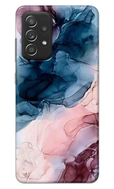 Screaming Ranngers Pattern/Multicolours/Marble 3D Printed Back Cover for Samsung A52