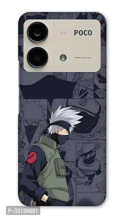 POCO X6 NEO 5G Back Cover Kakashii Printed Hard Case-thumb0