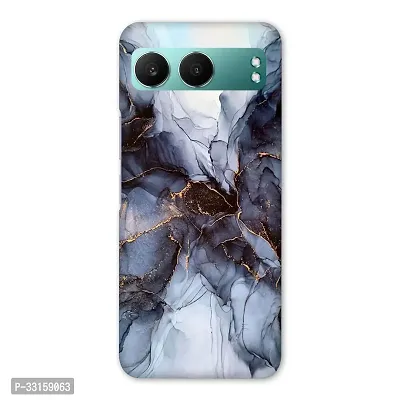 ONEPLUS NORD 4 5G Back Cover White Marble Printed Hard Case