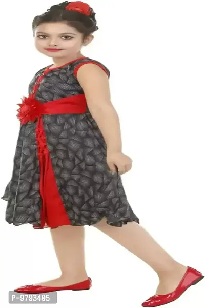 Fabulous  Cotton Blend  Frocks For Girls Single-thumb2