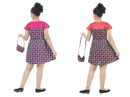 Fabulous  Crepe  Frocks For Girls Pack Of 2-thumb2