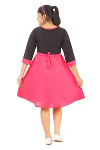 Fabulous  Crepe  Frocks For Girls Single-thumb2