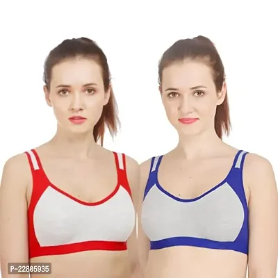 Stylish  Cotton Solid Bras For Women