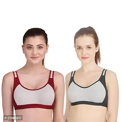 Stylish  Cotton Solid Bras For Women