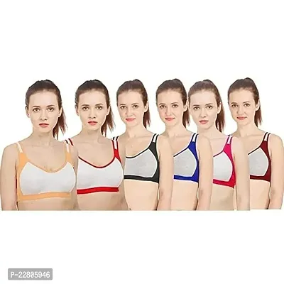Stylish  Cotton Solid Bras For Women