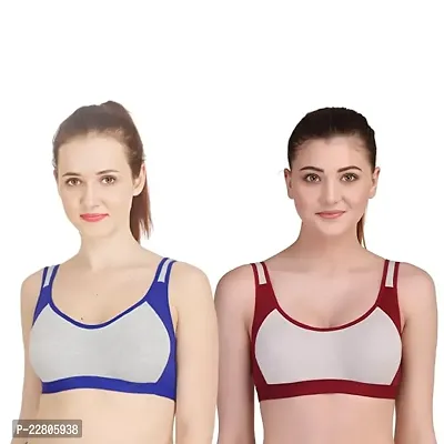 Stylish  Cotton Solid Bras For Women