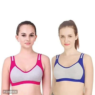 Stylish  Cotton Solid Bras For Women