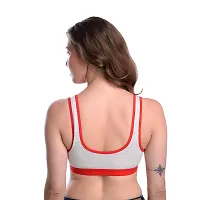 Stylish  Cotton Solid Bras For Women-thumb1