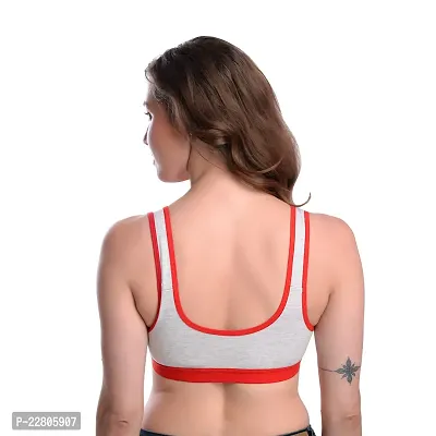 Stylish  Cotton Solid Bras For Women-thumb2