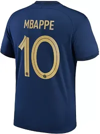 France blue football jersey, France football Blue jersey.-thumb1